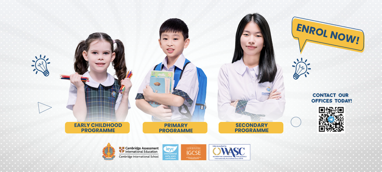 Footprints International School Logo for International Programme Teacher [various positions] Jobs